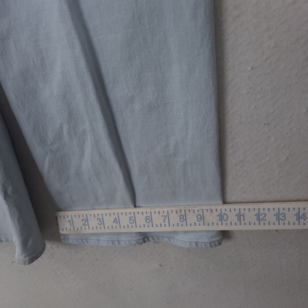 Veronica Beard Jeans Womens 27 Light Wash Grant Wide Leg High Rise Made USA - Picture 10 of 14